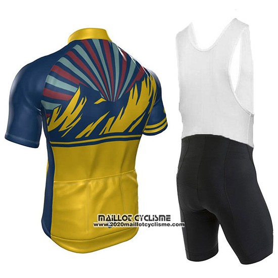 2018 Maillot Ciclismo Pearl Izumi Select Escape LTD Orange Manches Courtes et Cuissard